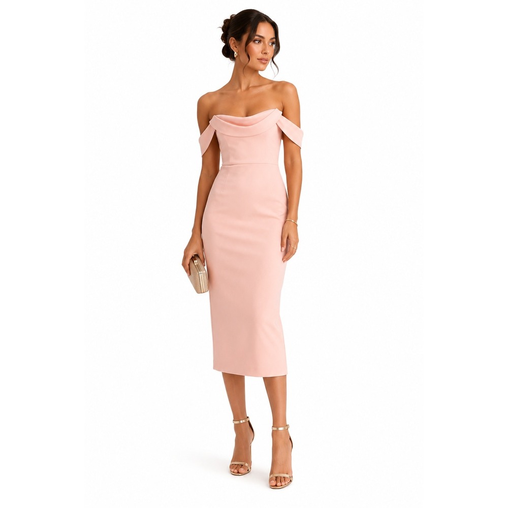 Women's Cocktail Dress by Laundry Shelli Segal Pink Size 10 New With Tags
